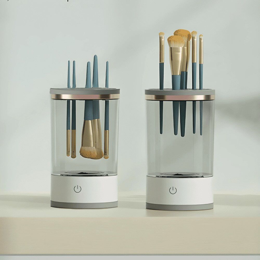 Makeup Brush Cleaner – Electric Automatic Brush Cleaning Machine for Deep Cleaning & Quick Drying