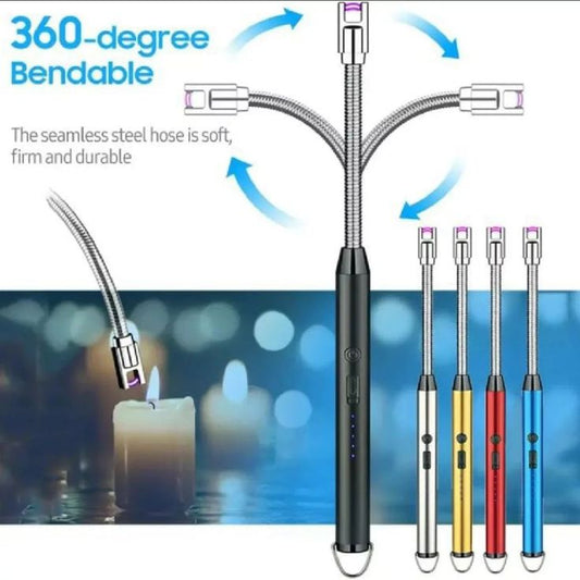 BBQ Arc Rechargeable Electric Lighter Type-C – Windproof Plasma Ignition