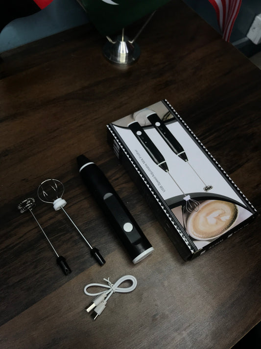 Rechargeable 2-in-1 Coffee & Egg Beater