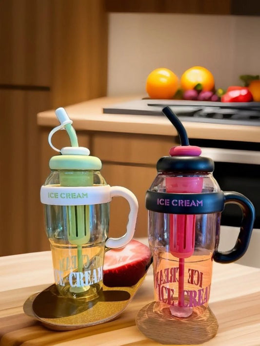 Ice Cream Shaped Water Bottle – Insulated Leak-Proof Kids & Travel Bottle