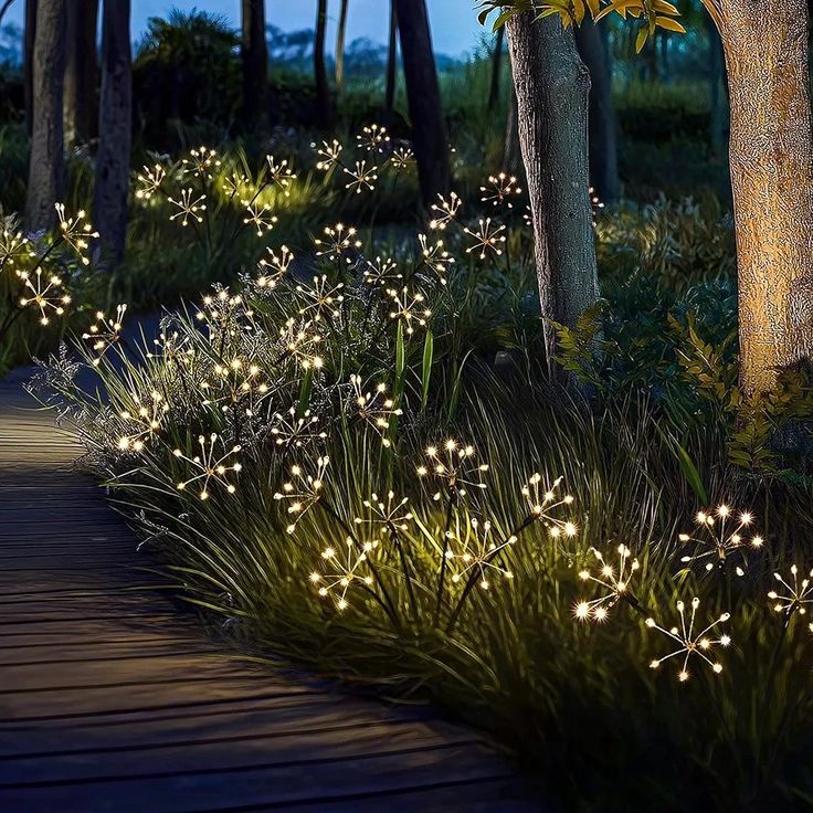 FireFly Flower Solar Lights – Outdoor Garden Decoration Lights Pakistan