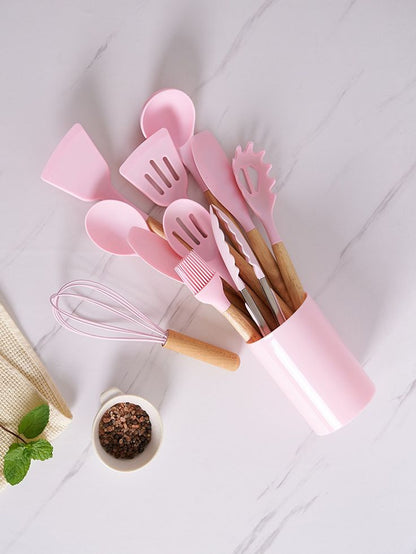 Silicone Kitchen Utensils 12pcs Set