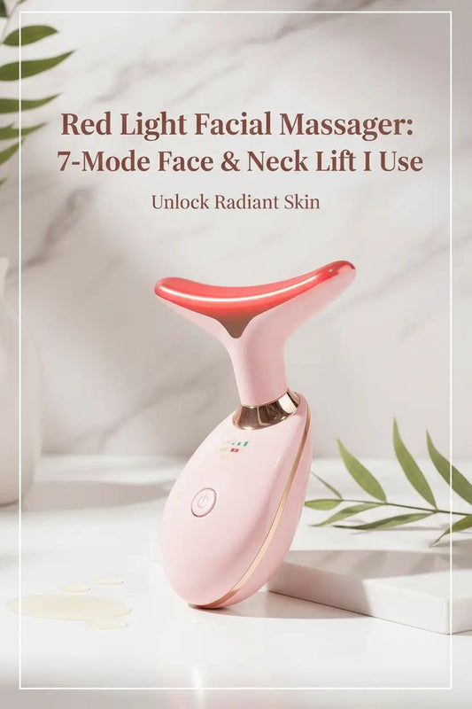 Digital Face & Neck Massager – 3 Mode Electric Skin Lifting Device