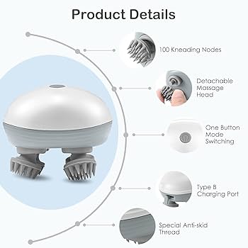 Smart Scalp Massager – Electric Head Massage Comb for Hair Growth Pakistan