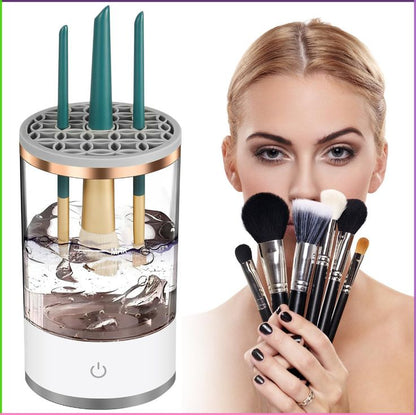 Makeup Brush Cleaner – Electric Automatic Brush Cleaning Machine for Deep Cleaning & Quick Drying
