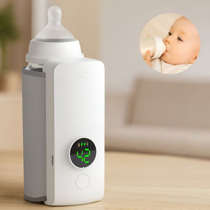 Rechargeable Baby Milk Warmer – Portable Bottle Heater for Travel & Home