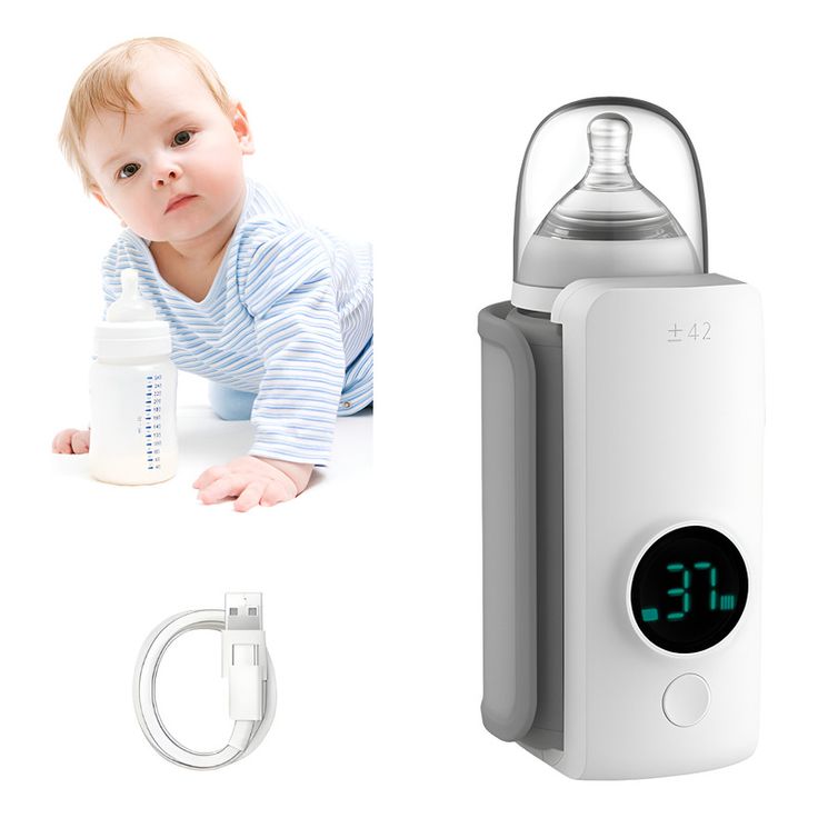 Rechargeable Baby Milk Warmer – Portable Bottle Heater for Travel & Home