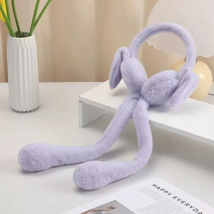 Cute Rabbit Earmuffs Pakistan – Adjustable Winter Ear Warmers