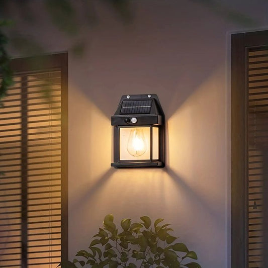 Solar Interaction Wall Light – Motion Sensor Outdoor Waterproof LED Lamp