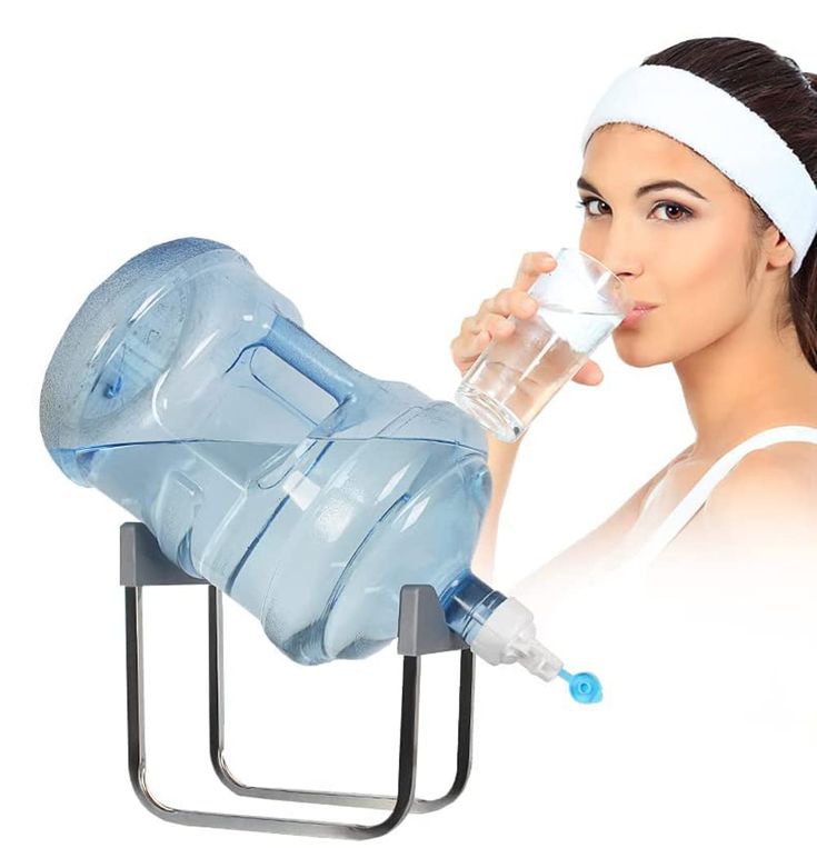 Metal Stand for 19L Water Bottle with Tap & Nozzle – Heavy Duty Water Dispenser Stand