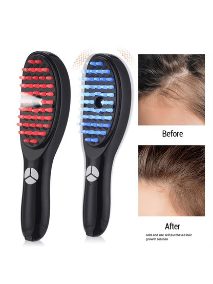 Hair Growth Brush with Steam & Vibration – Electric Scalp Massager Comb