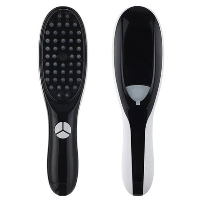 Hair Growth Brush with Steam & Vibration – Electric Scalp Massager Comb