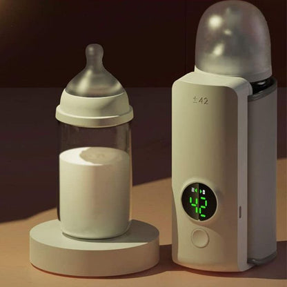 Rechargeable Baby Milk Warmer – Portable Bottle Heater for Travel & Home