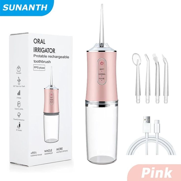 Portable Oral Irrigator – Rechargeable Water Flosser