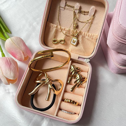 Mini Jewelry Travel Case – Portable Jewelry Organizer Box Pakistan