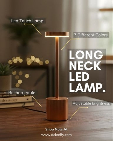 Aluminium LED Dining Table Lamp – Modern Decorative Light