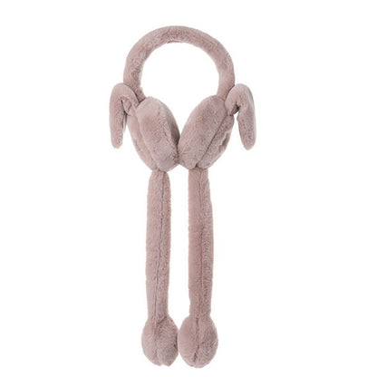 Cute Rabbit Earmuffs Pakistan – Adjustable Winter Ear Warmers