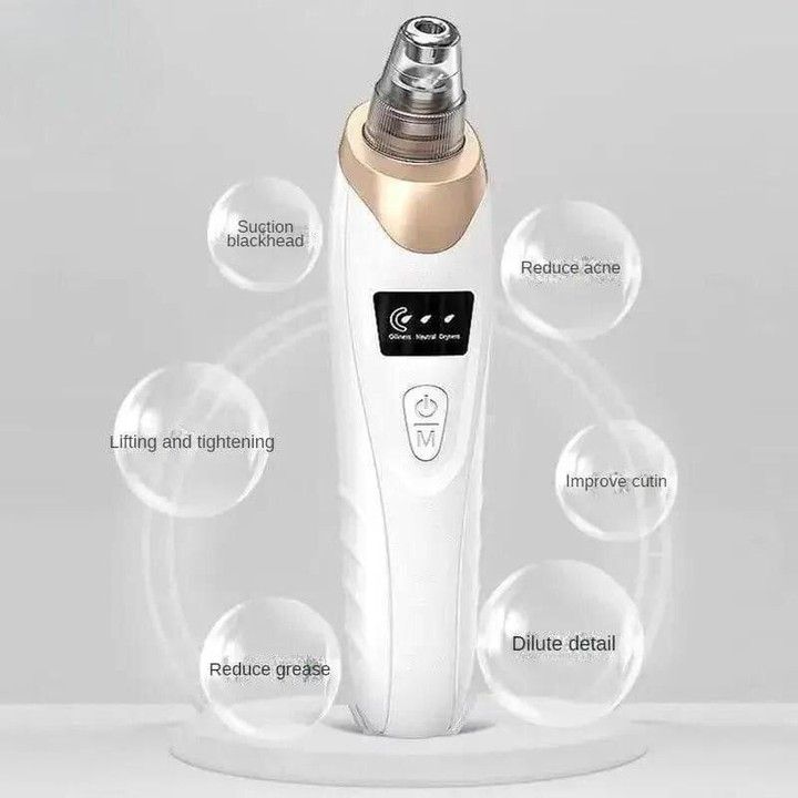 Electric Blackhead Remover Vacuum – 5 Head Pore Cleaner