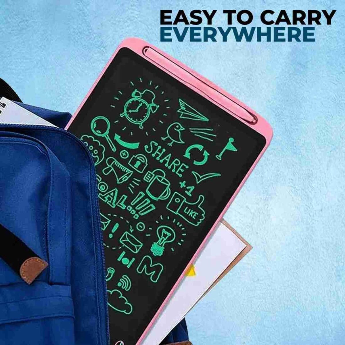 Kids LCD Writing Tablet – Reusable Drawing & Learning Pad