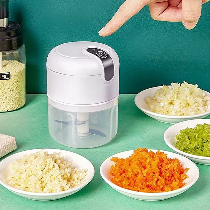 Rechargeable Mini Chopper – Portable Electric Food Chopper for Vegetables, Garlic & Meat