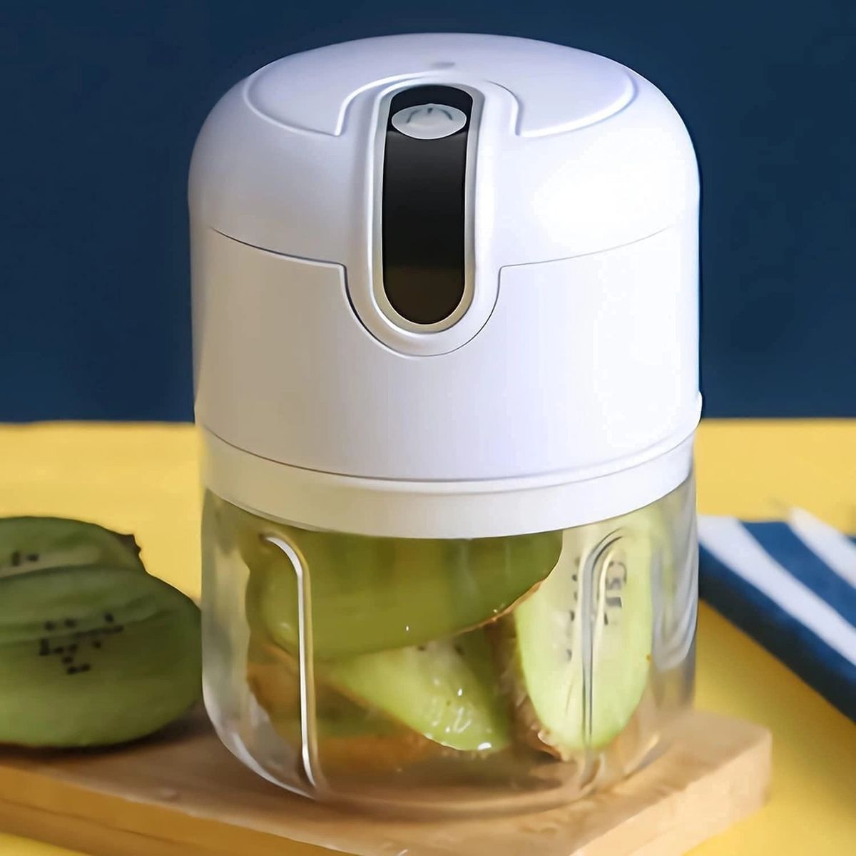 Rechargeable Mini Chopper – Portable Electric Food Chopper for Vegetables, Garlic & Meat