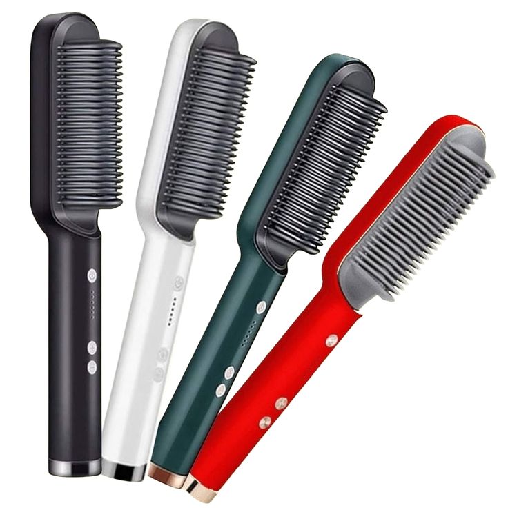 Professional 909 Hair Straightener Brush – Fast Heating Straightening Comb Pakistan