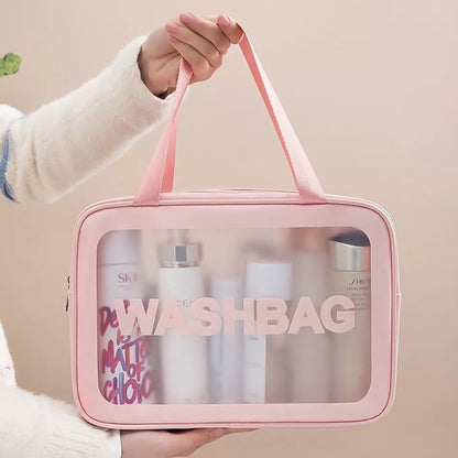 Cosmetic Washbag Set – Pack of 3 Travel & Makeup Bags