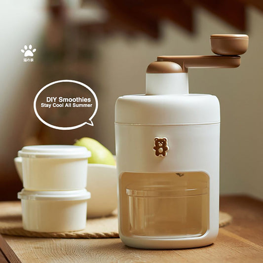 Manual Ice Crusher Machine – Gola Ganda Maker for Home