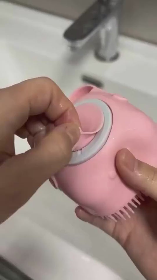 Pet Bathing Brush Pakistan – Dog Cat Massage Brush