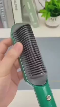 Professional 909 Hair Straightener Brush – Fast Heating Straightening Comb Pakistan