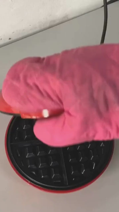 Electric Waffle Maker – Non-Stick Waffle Machine for Crispy Homemade Breakfast