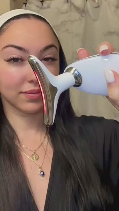 Digital Face & Neck Massager – 3 Mode Electric Skin Lifting Device