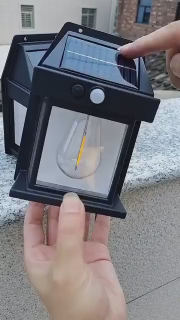 Solar Interaction Wall Light – Motion Sensor Outdoor Waterproof LED Lamp