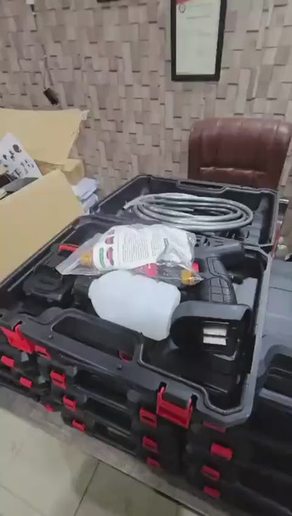 Electric High Pressure Car Wash Gun – Powerful Portable Water Spray Cleaner