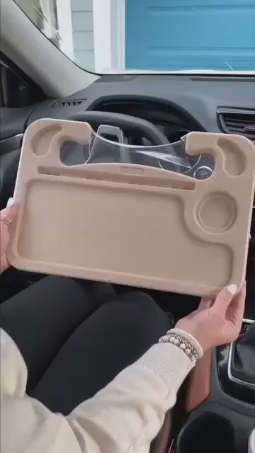 Car Wheel Plastic Desk Holder (Black only)