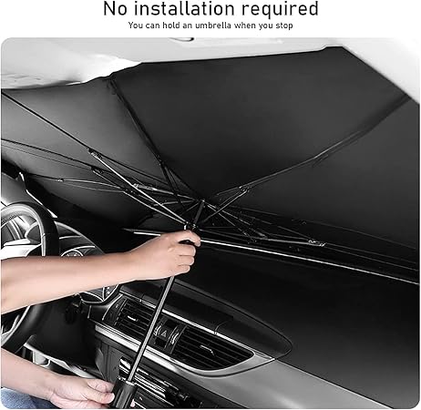ShadeEase Car Sun Shade car cover, Front Windshield Reflective Umbrella.
