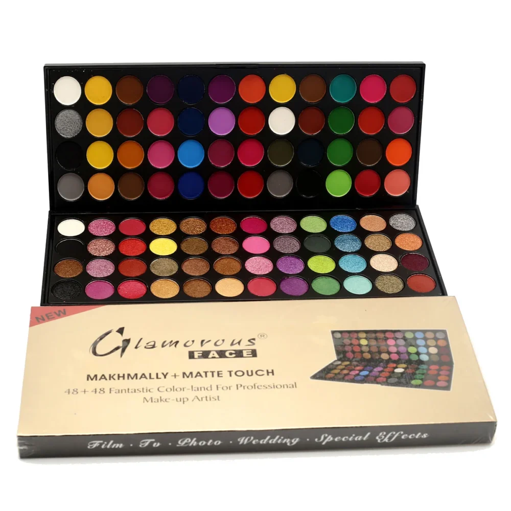 Glamorous Face 48+48 Makhmally & Matte Eyeshade kit