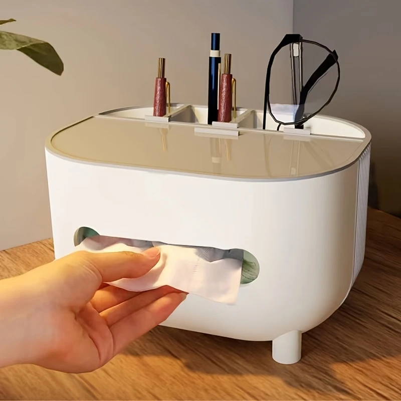 Creative Tissue Box with stationary holder and mobile stand