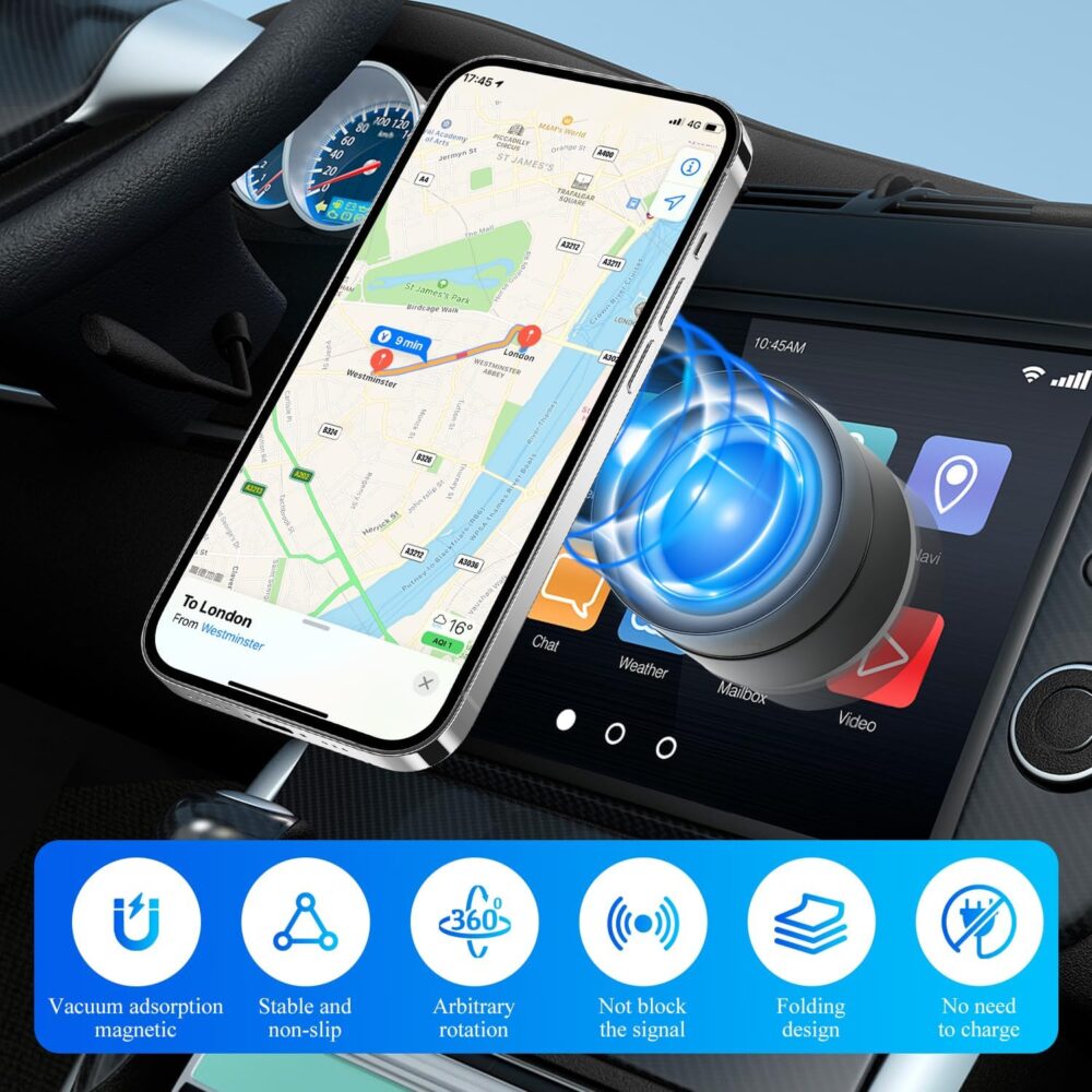Vacuum Magnetic Suction Phone Holder 2025 - Image 6