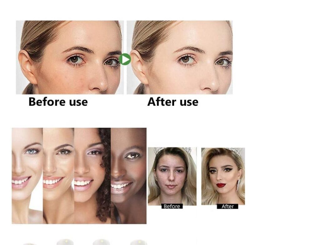 SUNISA Foundation Mushroom Headed Air Cushion BB CC Cream – Waterproof Moisturizing - Image 5